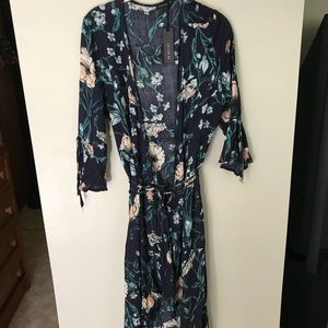 NWT wrap cotton on dress-large